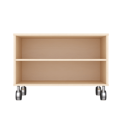 Mobilier - Meuble de rangement scolaire - Meuble de rangement 2 casiers à roulettes - Luna