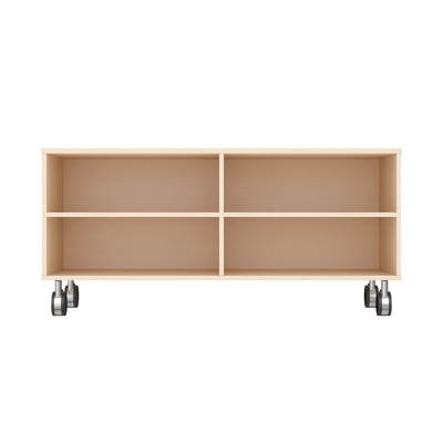 Mobilier - Meuble de rangement scolaire - Meuble de rangement 4 casiers à roulettes - Kali