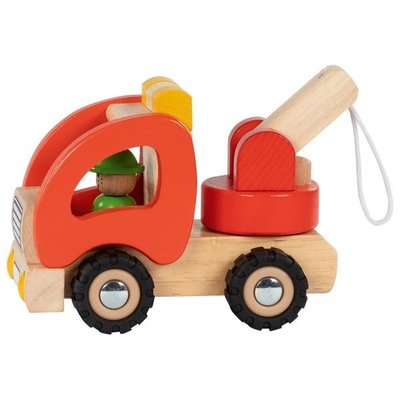 Jouets - Garages, Voitures et Circuits pour Enfant - Dépanneuse en bois