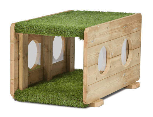 Mobilier - Aire de jeux et structure extérieure - Tunnel à ramper d'extérieur - en bois