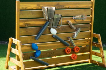 Mobilier - Aire de jeux et structure extérieure - Mur de jeux de sable