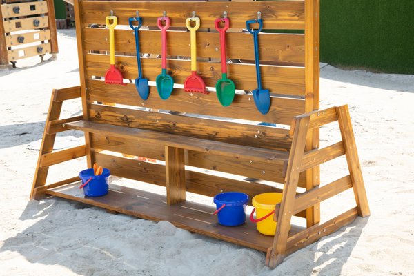 Mobilier - Aire de jeux et structure extérieure - Mur de jeux de sable