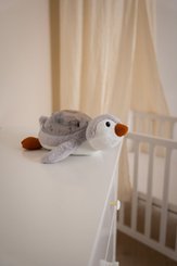 Couchage - Mobile de Lit Bébé et Veilleuse - Veilleuse pingouin - Musicale