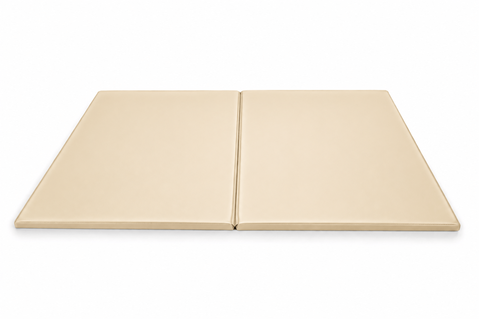 Tapis d'évolution en mousse pvc pliant 200x150x2cm Crème