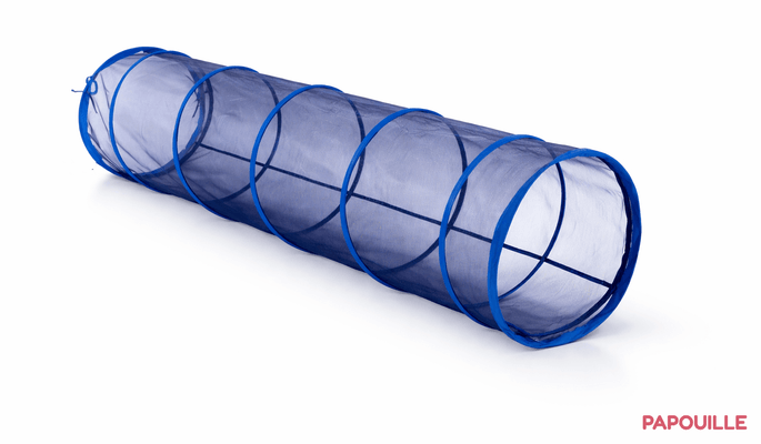 Motricité - Baby gym - Tunnel transparent spécial petit long 1,80 m