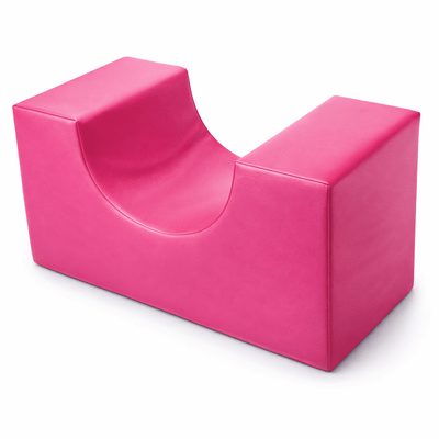 Motricité - Module de Motricité Enfant - Le petit pont inversé de motricité enfant 60 x 60 x h 30 cm fuchsia