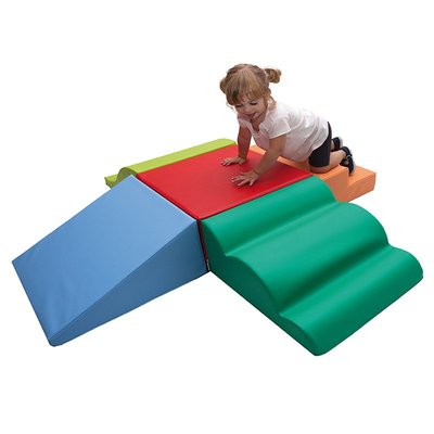 Motricité - Parcours de Motricité Crèche - Kit de motricité mousse l'essentiel