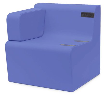 Puériculture - Fauteuils, coussins et accessoires d'allaitement - Fauteuil individuel allaitement 1 accoudoir bleu