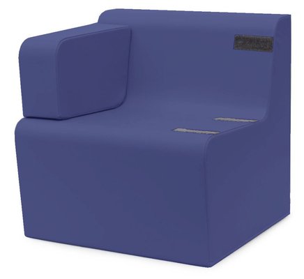 Puériculture - Fauteuils, coussins et accessoires d'allaitement - Fauteuil individuel allaitement 1 accoudoir azur