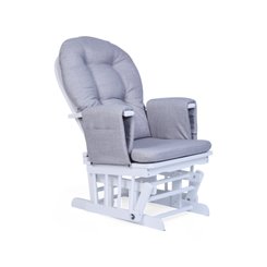 Puériculture - Fauteuils, coussins et accessoires d'allaitement - Fauteuil à bascule avec repose pieds - Adulte