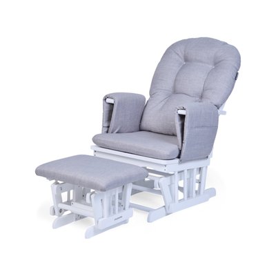 Puériculture - Fauteuils, coussins et accessoires d'allaitement - Fauteuil à bascule avec repose pieds - Adulte
