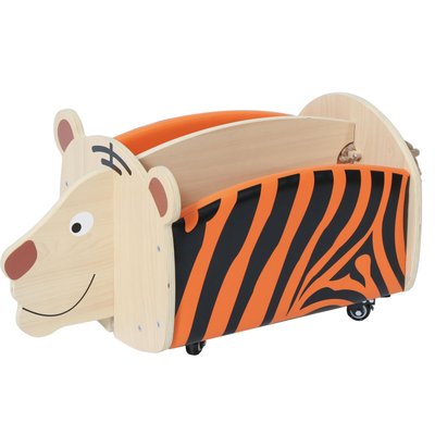 Mobilier - Meuble de rangement scolaire - Coffres à livres - animaux
