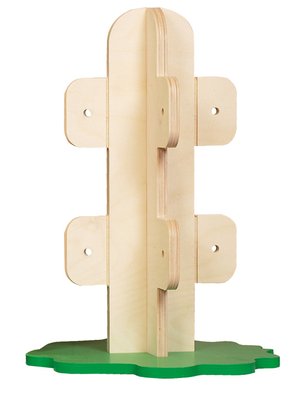 Mobilier - Barrière de séparation & Cloison crèche - Poteau de raccordement pour cloison en bois