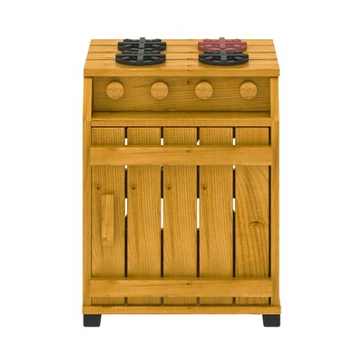 Mobilier - Mobilier de jeux d'imitation - Cuisinière en bois