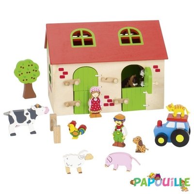 Jouets - Figurines - Ma ferme 13 éléments