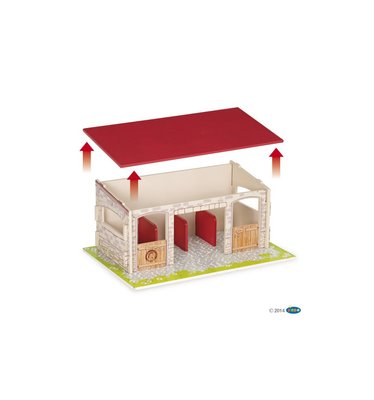 Jouets - Figurines - Box à chevaux