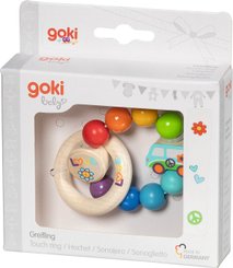 Jouets - Hochets et Jouets Sensoriels - Hochet flexible arc-en-ciel