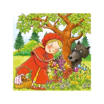Jeux - Jeux Éducatifs et Puzzle - Puzzle de cubes, contes en bois
