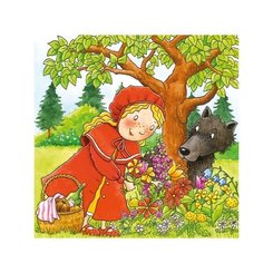 Jeux - Jeux Éducatifs et Puzzle - Puzzle de cubes, contes en bois