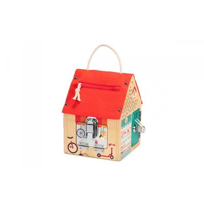 Jouets - Jouets Multi-Activités - Maison d'apprentissages multi fermetures