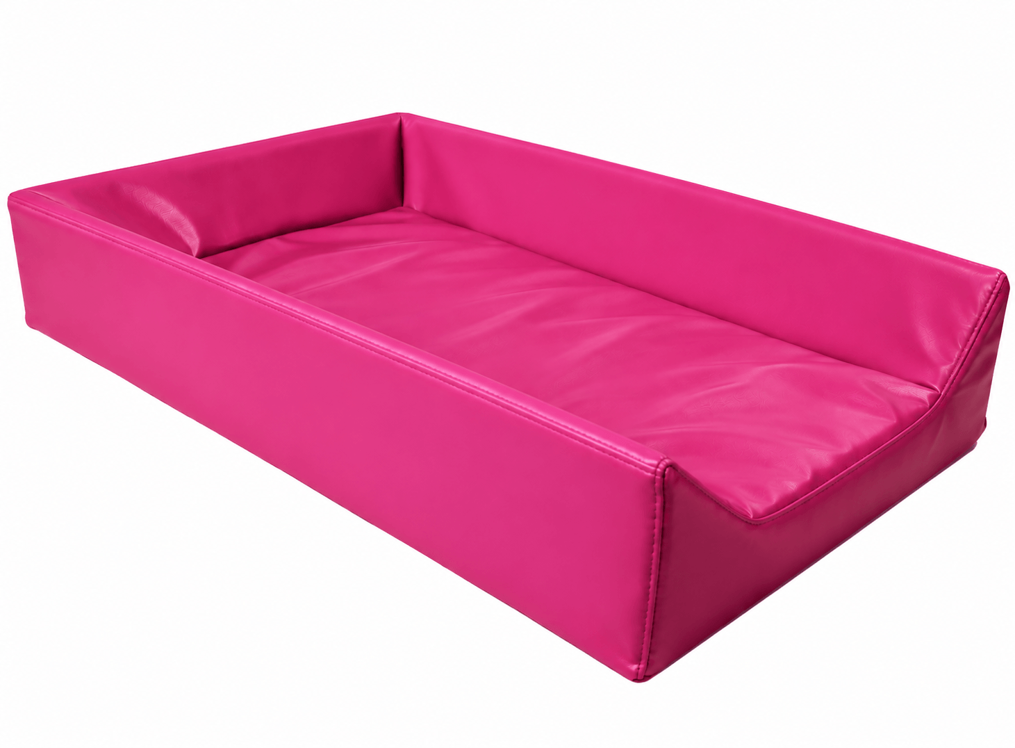 Matelas à langer 3 rebords - 50 x 70 x 10 cm - Fuchsia