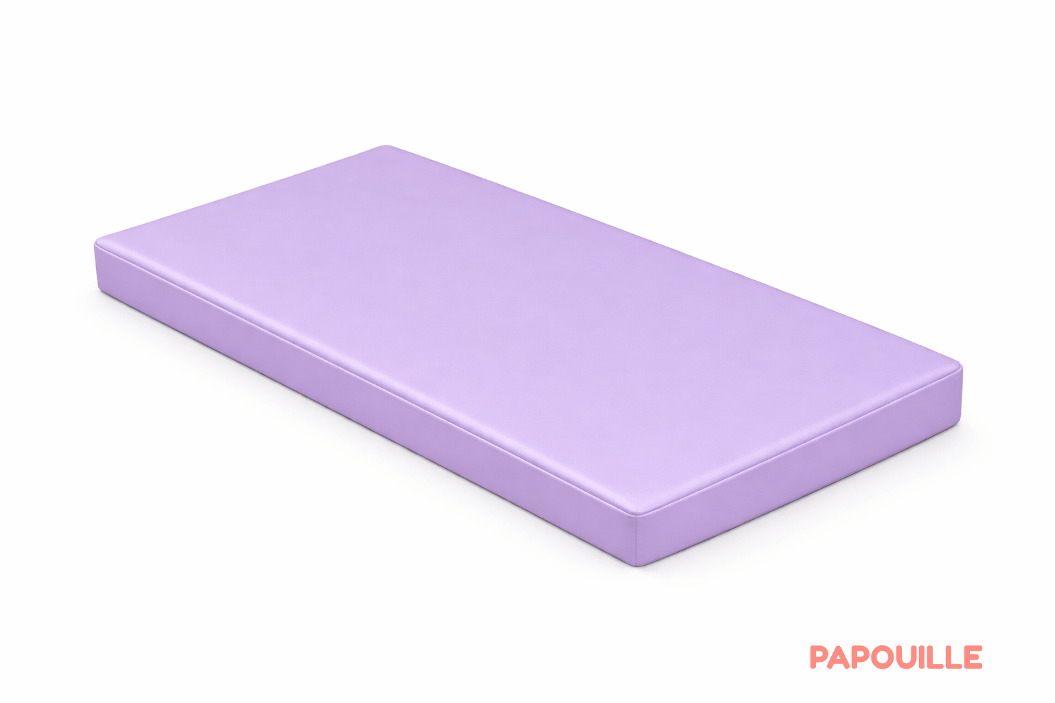 Matelas confort en pvc 60x120x10 cm parme