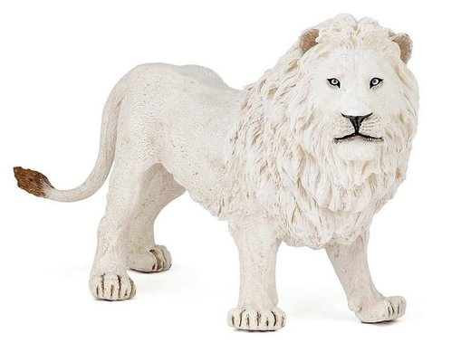 Jouets - Figurines - Figurine Lion Blanc 10 mois et plus