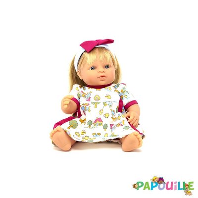Jouets - Poupons, Peluches et Accessoires - Poupée corps dur avec cheveux 30cm européenne