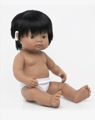Jouets - Poupons, Peluches et Accessoires - Poupée 38 cm inclusive - Aide auditive