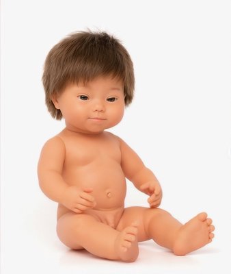 Jouets - Poupons, Peluches et Accessoires - Poupée inclusive - Trisomie 21 - Garçon