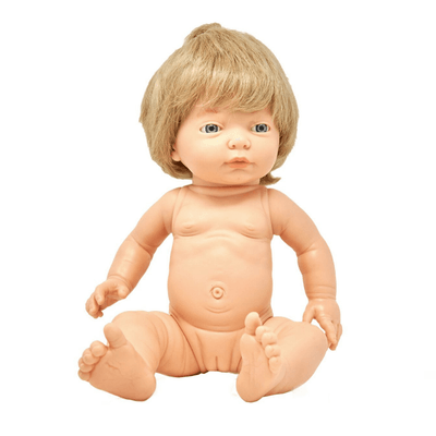 Jouets - Poupons, Peluches et Accessoires - Poupée corps dur avec cheveux européen 40cm fille mazal