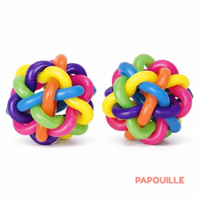Jouets - Jouets à Pousser, à Tirer - Balle arc-en-ciel 3 ans +