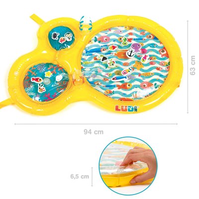 Jouets - Tapis et Jeux d'Éveil, Portiques d'Activité - Tapis d'eveil aquatique Jaune