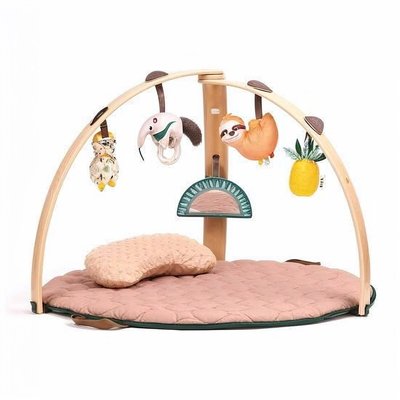 Jouets - Tapis et Jeux d'Éveil, Portiques d'Activité - Tapis d'éveil en bois