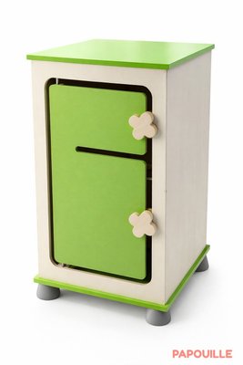 Mobilier - Mobilier de jeux d'imitation - Bloc réfrigérateur avec 2 étagères imitation en bois