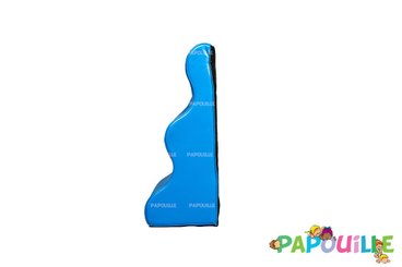 Motricité - Module de Motricité Bébé - Module petite vague marée en mousse pvc h.23 bleu