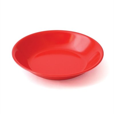 Repas - Assiettes Enfants et à Compartiments - Assiette Bouillie Mélamine Rouge