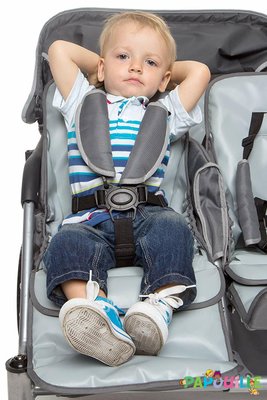 Puériculture - Poussette - Poussette 4 places cabrio buggy