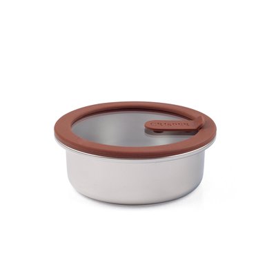 Repas - Raviers, Coupelles et boite de conservation - Boite de conservation - 45 cl - Inox micro-ondable