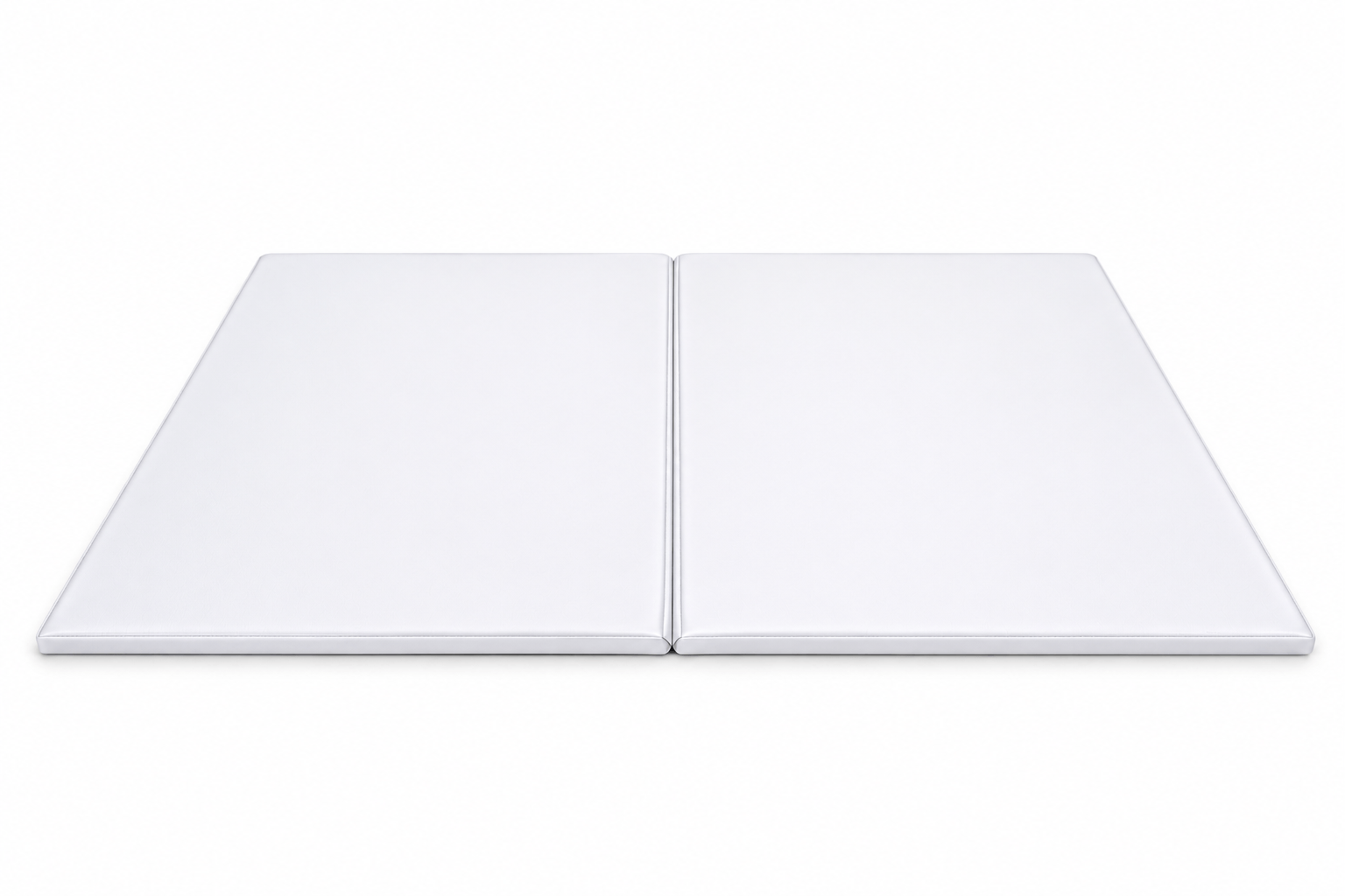 Tapis d'évolution en mousse pvc pliant 200x150x2cm Blanc