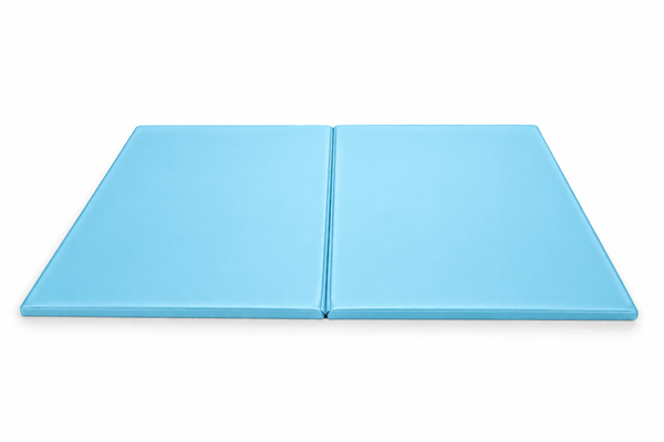 Motricité - Tapis de motricité bébé et enfant - Tapis d'évolution en mousse pvc pliant 200x150x2cm - Ciel