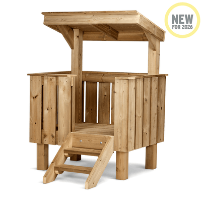Mobilier - Cabane enfant - Cabane en bois avec escalier