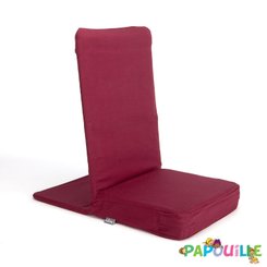 Mobilier - Tabouret et Assise au sol - Siège au sol en tissu rouge