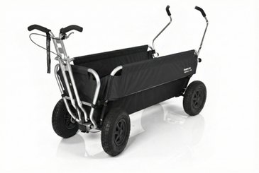 Puériculture - Poussette - Poussette chariot Rambler - 10 enfants - Noir