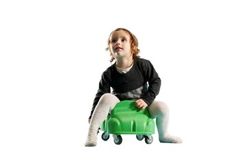 Jeux - Porteurs, Draisiennes, Marcheurs - Porteur voiture roller car vert