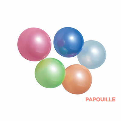 Motricité - Baby gym - Ballons gonflables 22cm uni