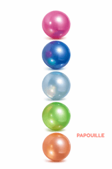 Motricité - Baby gym - Ballons gonflables 22cm uni