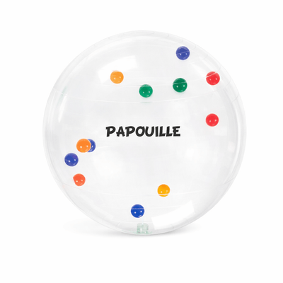 Motricité - Baby gym - Gros ballon avec balles papouille