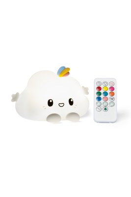 Couchage - Mobile de Lit Bébé et Veilleuse - Veilleuse LED - Nuage Noa
