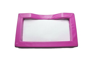 Couchage - Couchette Empilable pour Bébé et Enfant, Lit Gain de Place - Couchette empilable en mousse pvc pour matelas 50x100cm fuschia